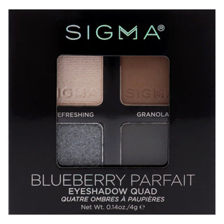 Eyeshadow Quad - Blueberry Parfait by SIGMA for Women - 0.14 oz Eye Shadow