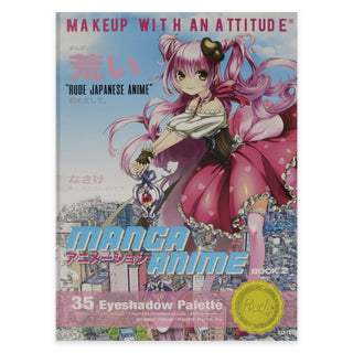 Manga Anime 35 Eyeshadow Palette Book 2 by Rude Cosmetics for Women - 1.34 oz Eye Shadow