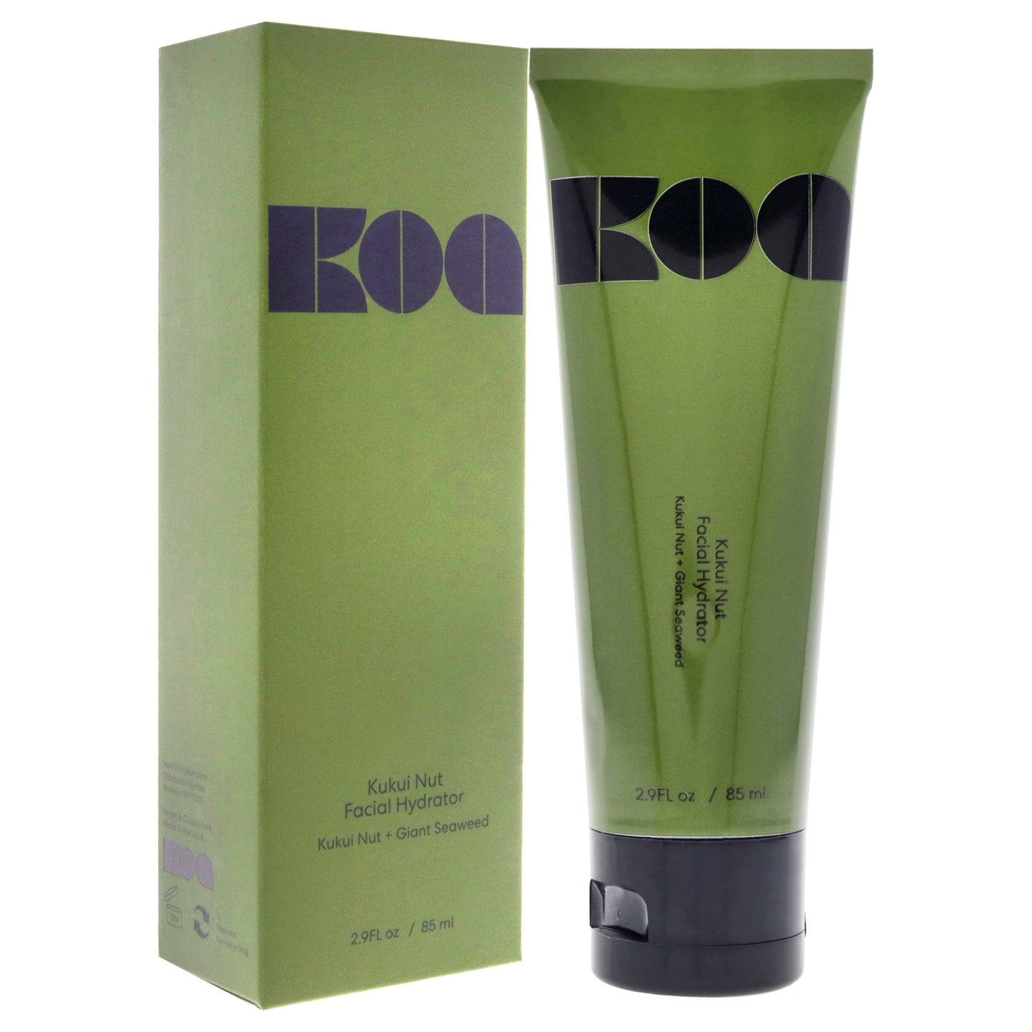 Kukui Nut Facial Hydrator by KOA for Unisex - 2.9 oz Moisturizer