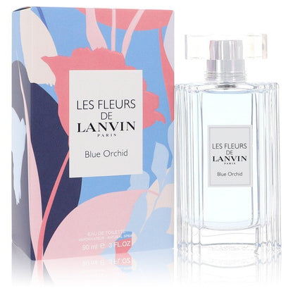 Les Fleurs De Lanvin Blue Orchid by Lanvin Eau De Toilette Spray