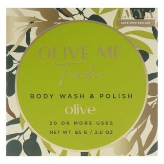 Body Wash and Polish - Olive by LWYA for Women - 3 oz Body Wash