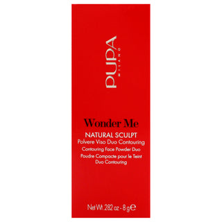 Wonder Me Natural Sculpt - 002 Medium-Dark Skin by Pupa Milano for Women - 0.282 oz Makeup