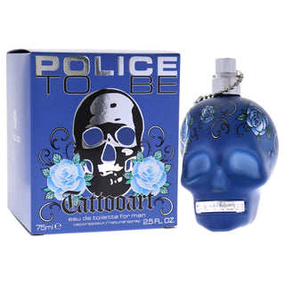 To Be Tattooart by Police for Men - 2.5 oz EDT Spray