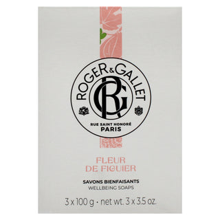 Fig Blossom Wellbeing Soap Set by Roger & Gallet for Unisex - 3 x 3.5 oz Soap