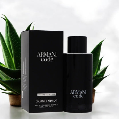 Armani Code by Giorgio Armani Eau De Toilette Spray Refillable