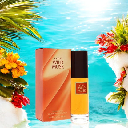 Wild Musk by Coty Cologne Spray