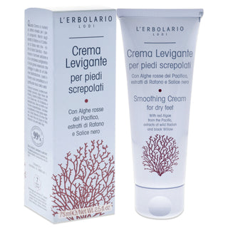 Smoothing Cream for Cracked Feet by Lerbolario for Unisex - 2.5 oz Cream