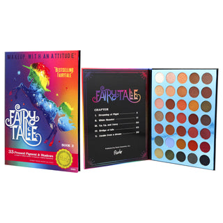 Fairy Tale 35 Eyeshadow Palette - Book 3 by Rude Cosmetics for Women - 1.34 oz Eye Shadow