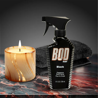 Bod Man Black by Parfums De Coeur Body Spray