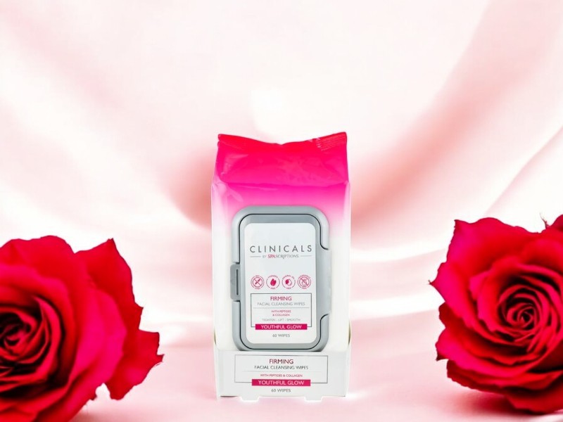 Spa Scriptions Clinicals Firming Facial Wipes 60 Wipes
