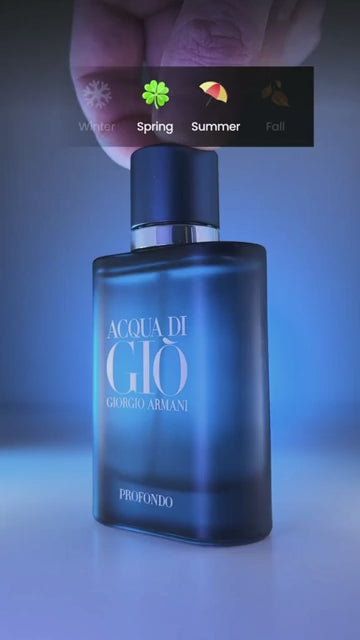 Acqua Di Gio Profondo by Giorgio Armani Eau De Parfum Spray