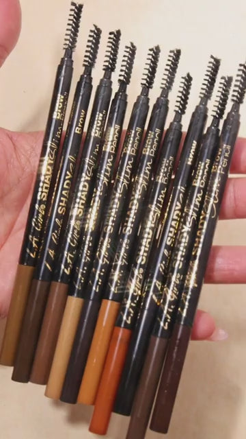 L.A. GIRL Shady Slim Brow Pencil Display Set 198 Pieces