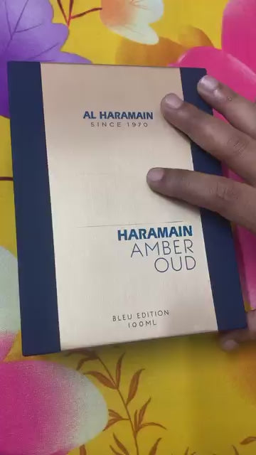 Amber Oud Exclusif Bleu by Al Haramain Eau De Parfum Spray (Unisex)