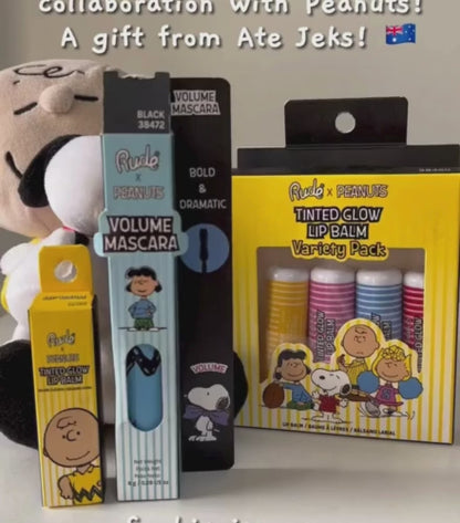 RUDE Peanuts Lip Balm Variety Pack