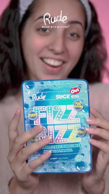 RUDE Fizz Bizz Deep Cleanse Bubble Mask
