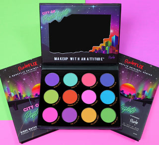 RUDE City of Pastel Lights - 12 Pastel Pigment & Eyeshadow Palette