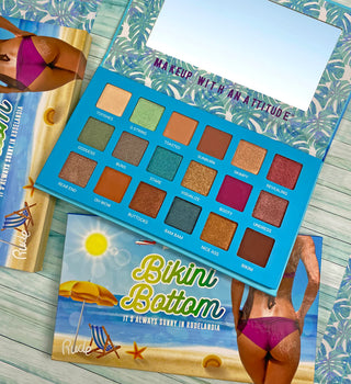 RUDE Bikini Bottom - 18 Eyeshadow Palette