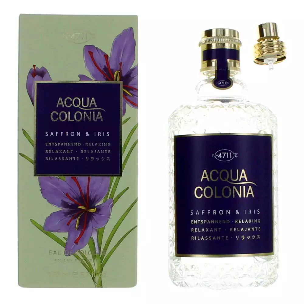 4711 Acqua Colonia Saffron & Iris by 4711 Eau De Cologne Spray