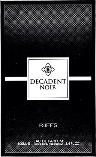 Riiffs Decadent Noir by Riiffs Eau De Parfum Spray